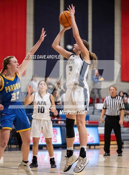 Thumbnail 2 in Draper APA vs. Parowan (UHSAA 2A Second Round) photogallery.