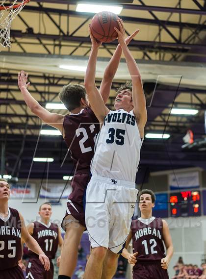 Thumbnail 1 in Timpanogos vs Morgan (Riverton Holiday Tourney) photogallery.