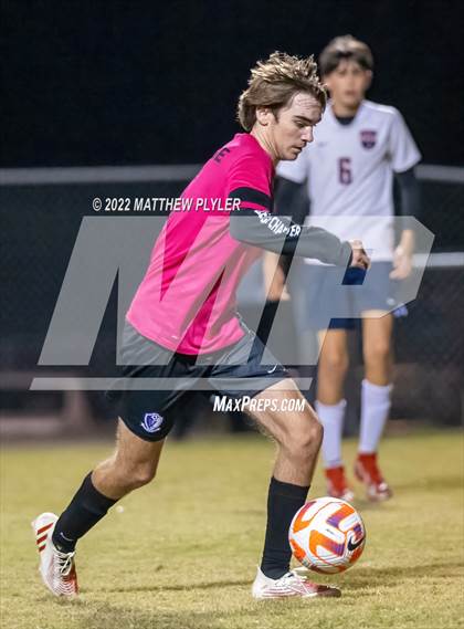 Thumbnail 1 in Freedom Christian Academy vs Village Christian Academy (SAC Tournament Semi-Final) photogallery.