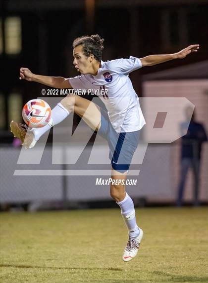 Thumbnail 2 in Freedom Christian Academy vs Village Christian Academy (SAC Tournament Semi-Final) photogallery.