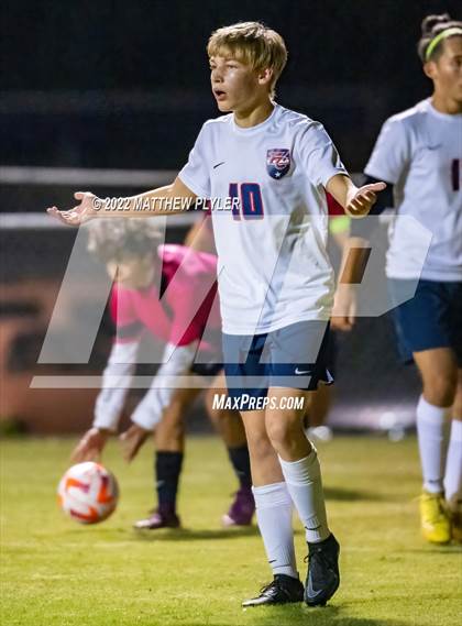 Thumbnail 2 in Freedom Christian Academy vs Village Christian Academy (SAC Tournament Semi-Final) photogallery.