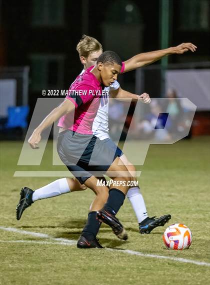 Thumbnail 2 in Freedom Christian Academy vs Village Christian Academy (SAC Tournament Semi-Final) photogallery.
