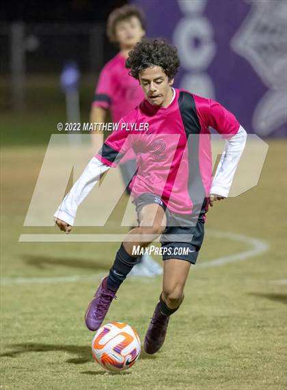Thumbnail 3 in Freedom Christian Academy vs Village Christian Academy (SAC Tournament Semi-Final) photogallery.