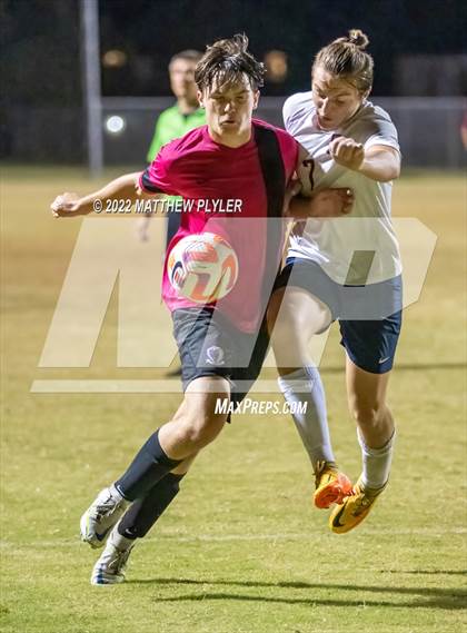 Thumbnail 2 in Freedom Christian Academy vs Village Christian Academy (SAC Tournament Semi-Final) photogallery.