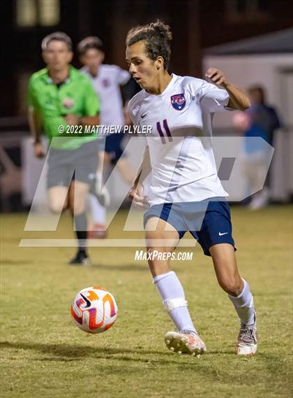 Thumbnail 3 in Freedom Christian Academy vs Village Christian Academy (SAC Tournament Semi-Final) photogallery.