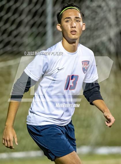 Thumbnail 1 in Freedom Christian Academy vs Village Christian Academy (SAC Tournament Semi-Final) photogallery.