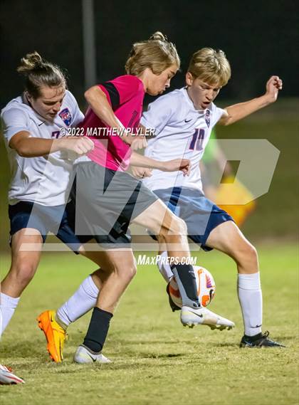 Thumbnail 1 in Freedom Christian Academy vs Village Christian Academy (SAC Tournament Semi-Final) photogallery.