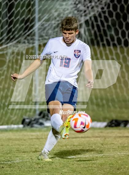Thumbnail 2 in Freedom Christian Academy vs Village Christian Academy (SAC Tournament Semi-Final) photogallery.