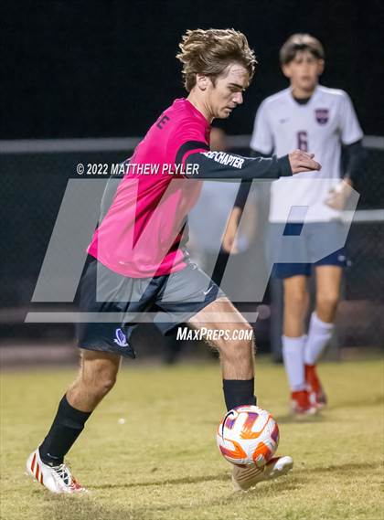 Thumbnail 3 in Freedom Christian Academy vs Village Christian Academy (SAC Tournament Semi-Final) photogallery.