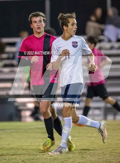 Thumbnail 2 in Freedom Christian Academy vs Village Christian Academy (SAC Tournament Semi-Final) photogallery.