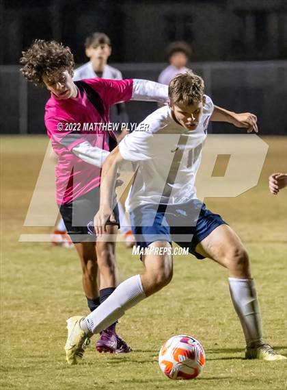 Thumbnail 3 in Freedom Christian Academy vs Village Christian Academy (SAC Tournament Semi-Final) photogallery.