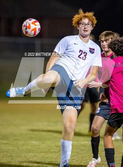 Thumbnail 1 in Freedom Christian Academy vs Village Christian Academy (SAC Tournament Semi-Final) photogallery.