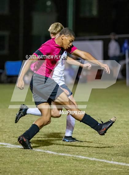 Thumbnail 3 in Freedom Christian Academy vs Village Christian Academy (SAC Tournament Semi-Final) photogallery.