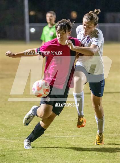 Thumbnail 1 in Freedom Christian Academy vs Village Christian Academy (SAC Tournament Semi-Final) photogallery.
