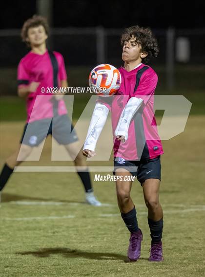 Thumbnail 2 in Freedom Christian Academy vs Village Christian Academy (SAC Tournament Semi-Final) photogallery.