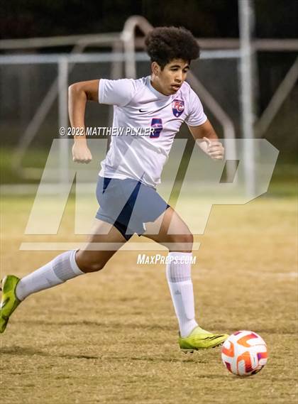 Thumbnail 3 in Freedom Christian Academy vs Village Christian Academy (SAC Tournament Semi-Final) photogallery.
