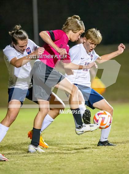 Thumbnail 2 in Freedom Christian Academy vs Village Christian Academy (SAC Tournament Semi-Final) photogallery.