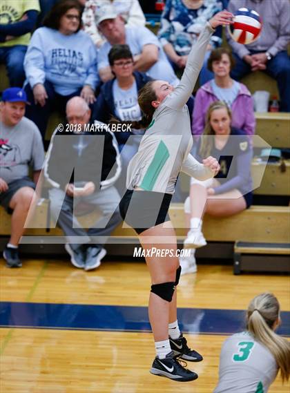 Thumbnail 1 in Blair Oaks vs California (MSHSAA D3 Semifinal) photogallery.