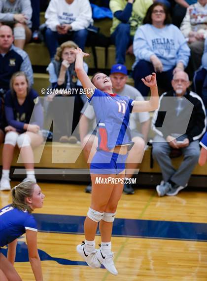 Thumbnail 2 in Blair Oaks vs California (MSHSAA D3 Semifinal) photogallery.