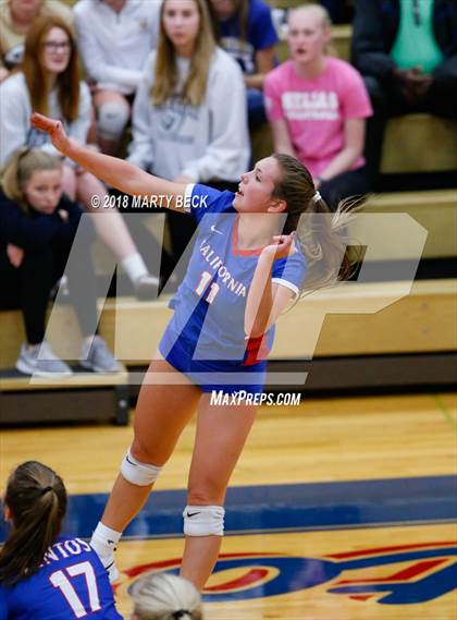 Thumbnail 2 in Blair Oaks vs California (MSHSAA D3 Semifinal) photogallery.