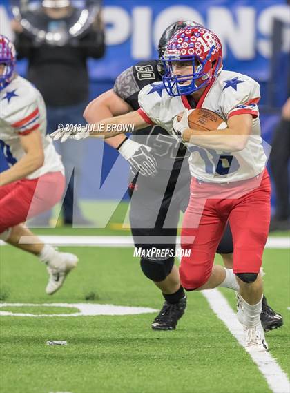 Thumbnail 3 in Eastbrook vs. Western Boone (IHSAA 2A Final) photogallery.