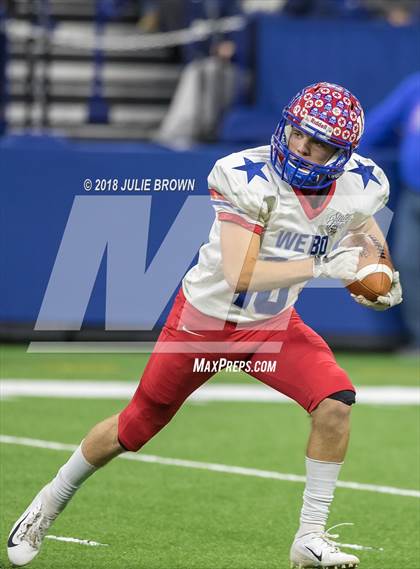 Thumbnail 3 in Eastbrook vs. Western Boone (IHSAA 2A Final) photogallery.