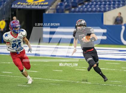 Thumbnail 3 in Eastbrook vs. Western Boone (IHSAA 2A Final) photogallery.
