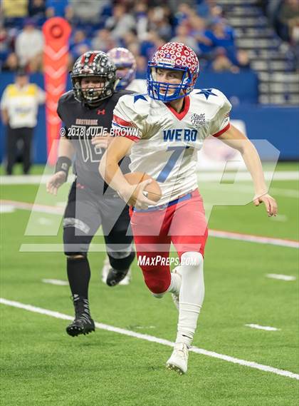 Thumbnail 3 in Eastbrook vs. Western Boone (IHSAA 2A Final) photogallery.