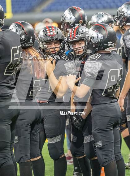 Thumbnail 2 in Eastbrook vs. Western Boone (IHSAA 2A Final) photogallery.