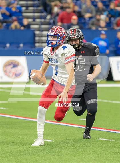 Thumbnail 3 in Eastbrook vs. Western Boone (IHSAA 2A Final) photogallery.