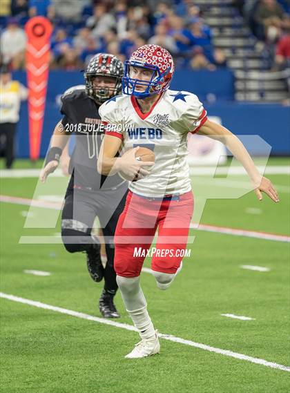 Thumbnail 2 in Eastbrook vs. Western Boone (IHSAA 2A Final) photogallery.