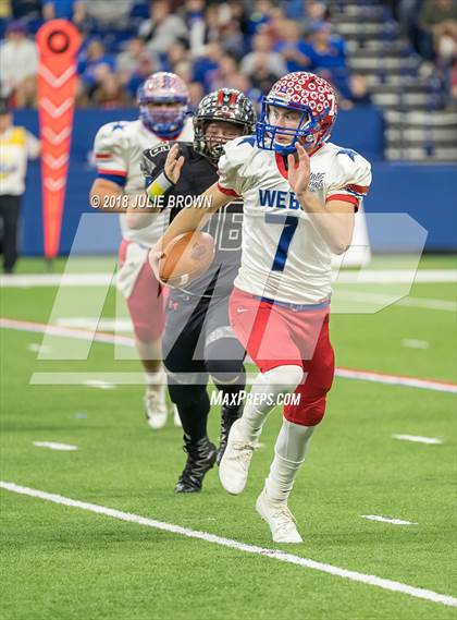 Thumbnail 3 in Eastbrook vs. Western Boone (IHSAA 2A Final) photogallery.