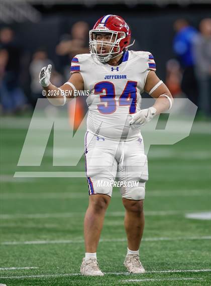 Thumbnail 3 in Jefferson vs. Calhoun (GHSA 3A Championship) photogallery.
