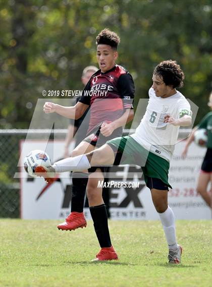 Thumbnail 3 in Neuse Christian Academy @ Greenfield (NCISAA 1A Final) photogallery.