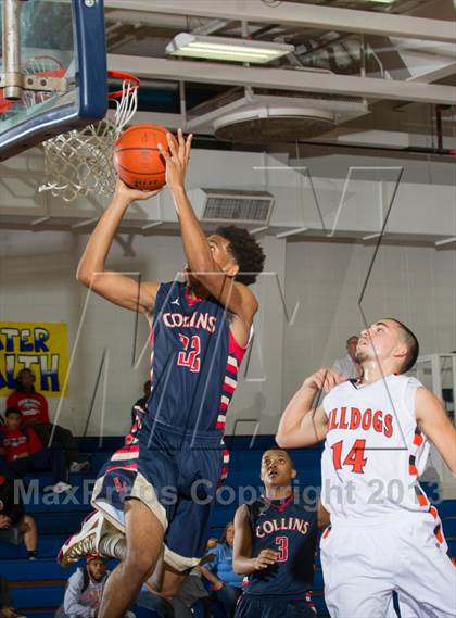 Thumbnail 3 in La Porte vs. Klein Collins (McDonald's Texas Invitational) photogallery.