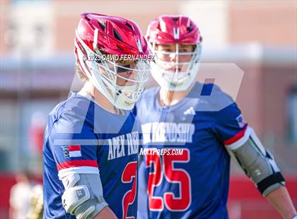 Thumbnail 3 in Apex Friendship @ Middle Creek (NCHSAA 4A - 4th Round) photogallery.