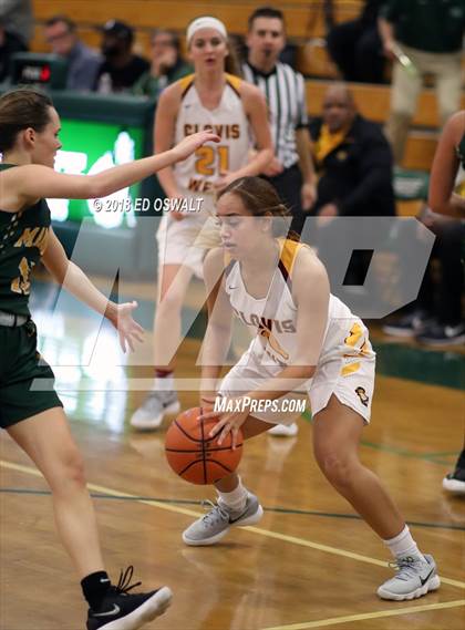 Thumbnail 2 in Clovis West vs. Bishop Manogue (Elite is Earned Showcase) photogallery.