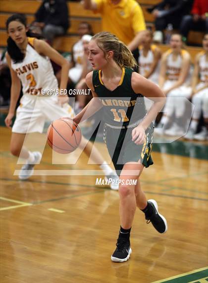 Thumbnail 2 in Clovis West vs. Bishop Manogue (Elite is Earned Showcase) photogallery.