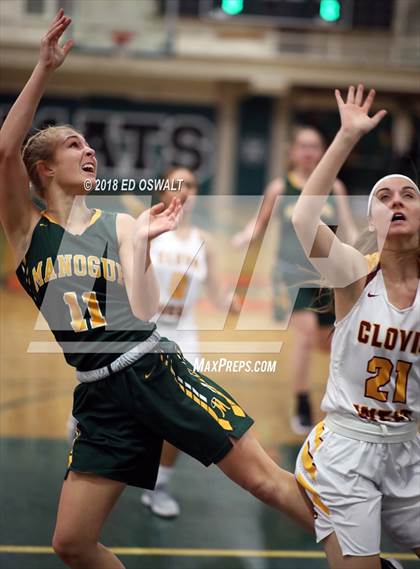 Thumbnail 2 in Clovis West vs. Bishop Manogue (Elite is Earned Showcase) photogallery.