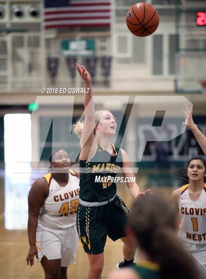 Thumbnail 3 in Clovis West vs. Bishop Manogue (Elite is Earned Showcase) photogallery.