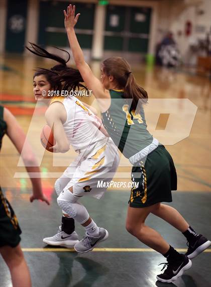 Thumbnail 1 in Clovis West vs. Bishop Manogue (Elite is Earned Showcase) photogallery.