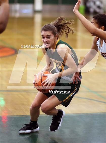 Thumbnail 2 in Clovis West vs. Bishop Manogue (Elite is Earned Showcase) photogallery.