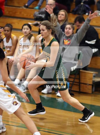 Thumbnail 3 in Clovis West vs. Bishop Manogue (Elite is Earned Showcase) photogallery.