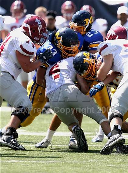 Thumbnail 3 in Montgomery Bell Academy vs. Archbishop Moeller (Kirk Herbstreit Varsity Football Series) photogallery.