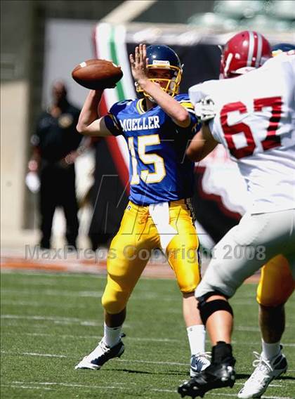 Thumbnail 3 in Montgomery Bell Academy vs. Archbishop Moeller (Kirk Herbstreit Varsity Football Series) photogallery.