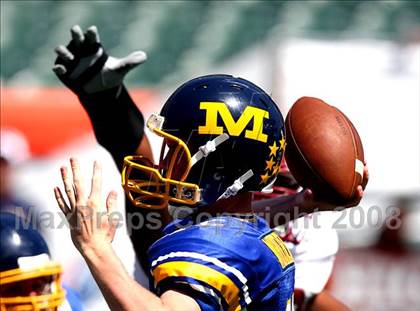 Thumbnail 3 in Montgomery Bell Academy vs. Archbishop Moeller (Kirk Herbstreit Varsity Football Series) photogallery.