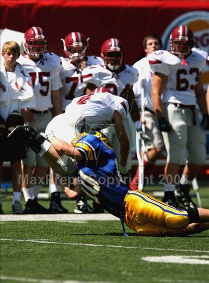 Thumbnail 2 in Montgomery Bell Academy vs. Archbishop Moeller (Kirk Herbstreit Varsity Football Series) photogallery.