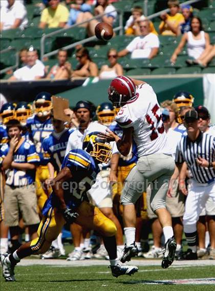 Thumbnail 1 in Montgomery Bell Academy vs. Archbishop Moeller (Kirk Herbstreit Varsity Football Series) photogallery.
