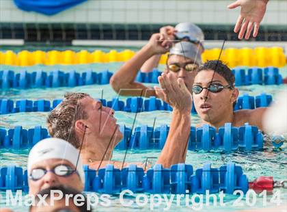 Thumbnail 3 in CIF CCS Boys Swimming Championship photogallery.