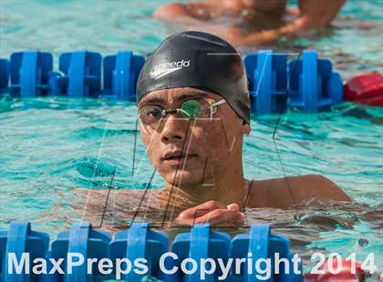 Thumbnail 2 in CIF CCS Boys Swimming Championship photogallery.